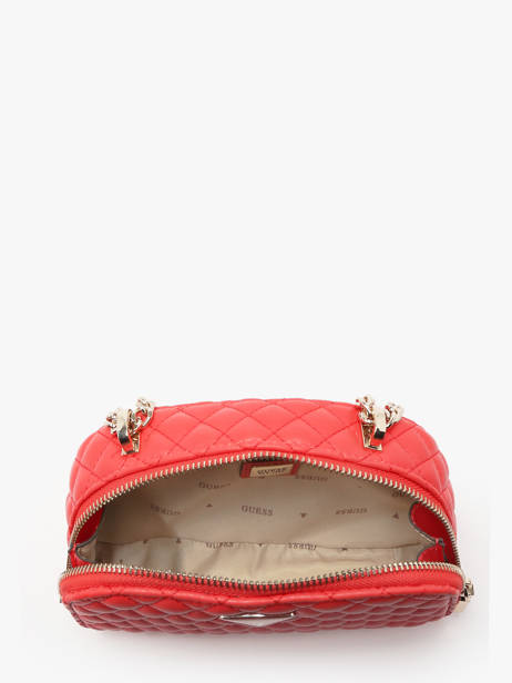 Cross Body Tas Eco Rianee Guess Rood eco rianee QG954174 ander zicht 3