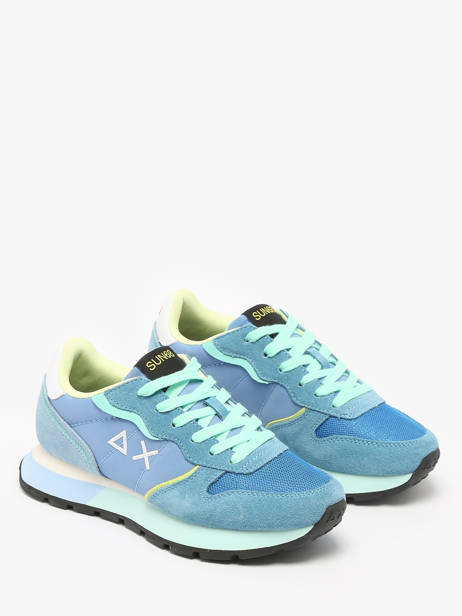 Sneakers Ally Color Explosion Sun68 Blauw women Z35204 ander zicht 2