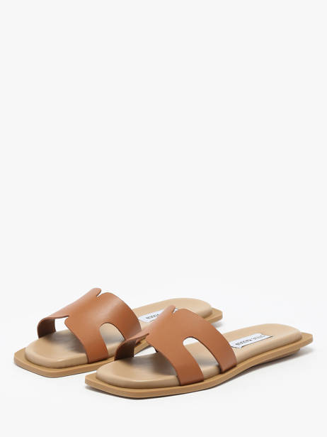 Slippers Sofia Uit Leder Steve madden Bruin women 11003523 ander zicht 1