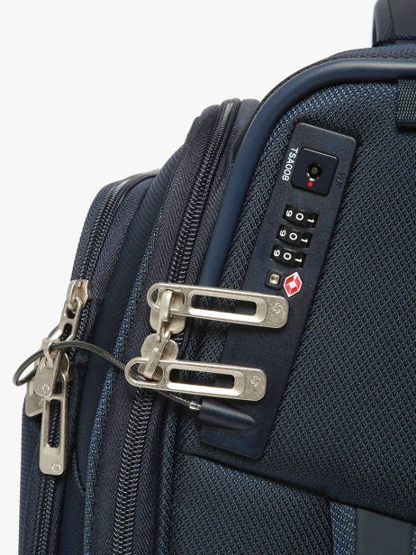 Uitbreidbare Handbagage Samsonite Blauw respark 143312 ander zicht 1