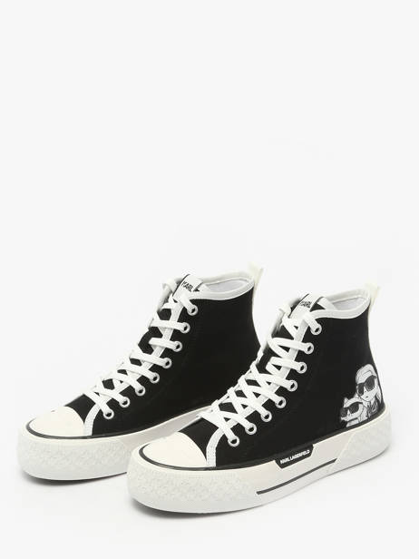 Sneakers Kampus Max Ii Twin Karl lagerfeld Zwart women KL60654T ander zicht 2