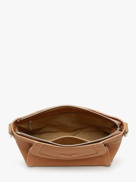 Cross Body Tas Vanilla Leder Nathan baume Bruin candy 7 ander zicht 3