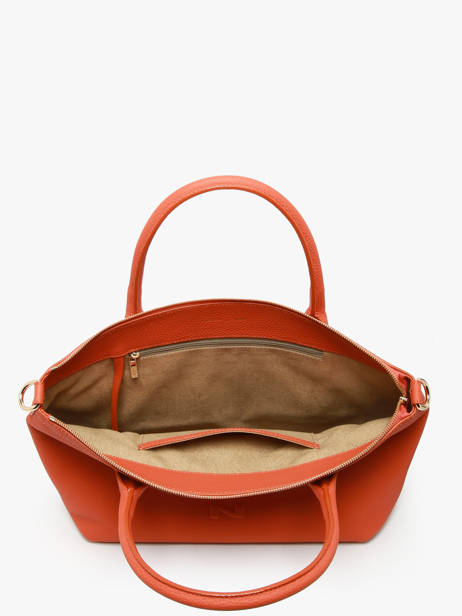Handtas Tiny Leder Nathan baume Oranje victoria 88 ander zicht 3