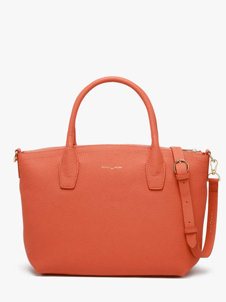 Handtas Tiny Leder Nathan baume Oranje victoria 88 ander zicht 4