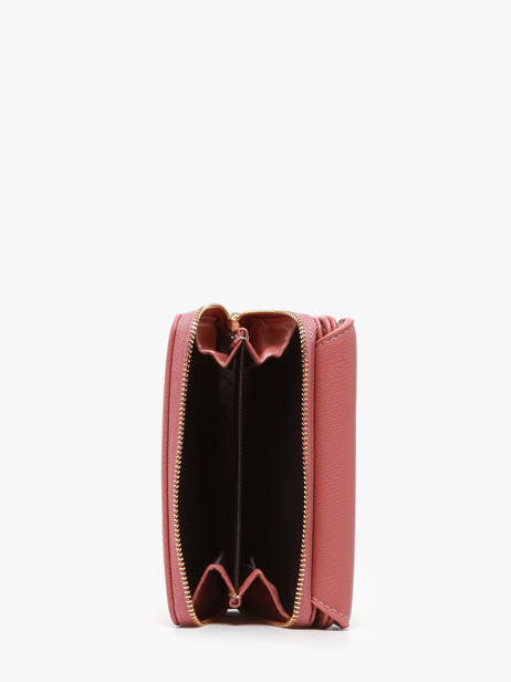 Portemonnee Met Kaarthouder Miniprix Roze safiano 78SM2650 ander zicht 2