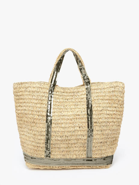 Handtas Cabas Raphia Leder Vanessa bruno Groen cabas raphia 30V40413