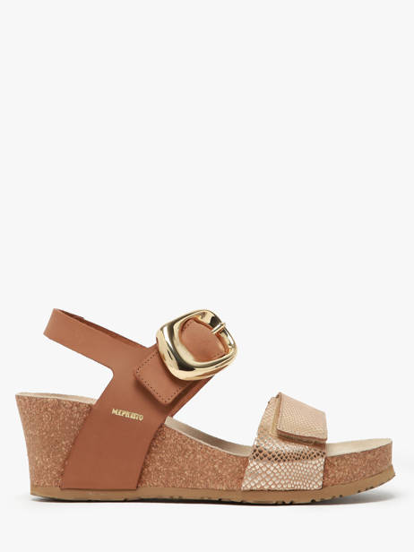 Sandalen Leandre Uit Leder Mephisto Veelkleurig women P5146895