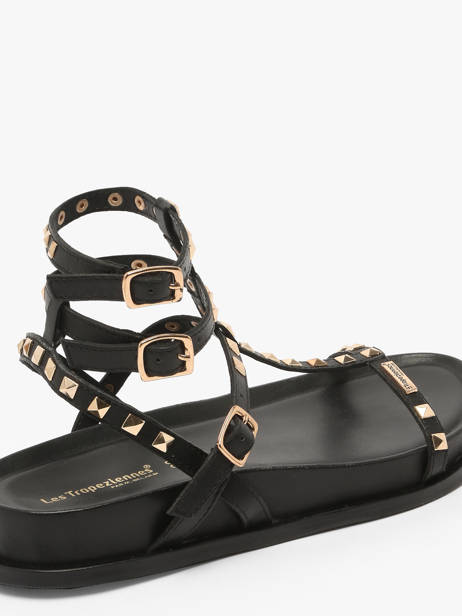 Sandalen Choudali Uit Leder Les tropeziennes Zwart women CHOUDALI ander zicht 2