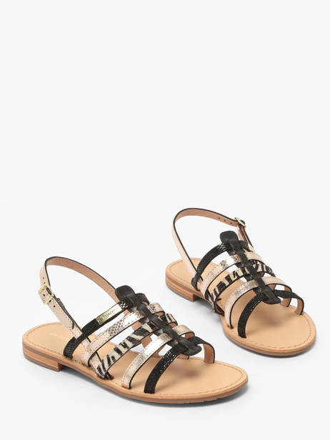 Open Sandalen Havagum Uit Leder Les tropeziennes Veelkleurig women HAVAGUM ander zicht 1