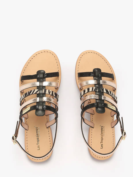 Open Sandalen Havagum Uit Leder Les tropeziennes Veelkleurig women HAVAGUM ander zicht 3