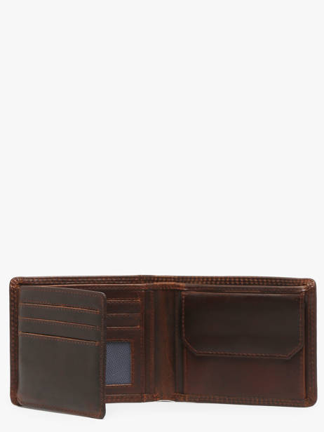 Portefeuille Met Portemonnee Leder Maverick Bruin the original MAVTO002 ander zicht 1