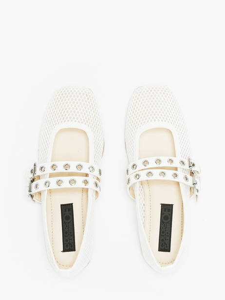 Ballerinas Colors of california Wit women CPATTY07 ander zicht 4