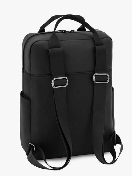 Rugzak 1 Compartiment Kapten and son Zwart backpack S ander zicht 4