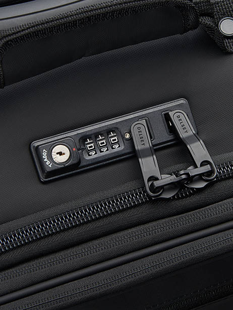Handbagage Op Wieltjes Delsey Zwart maubert 2.0 3813801W ander zicht 1