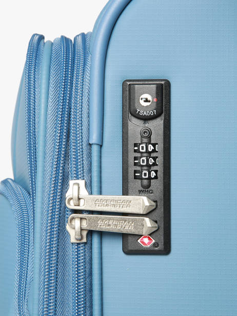 Uitbreidbare Soepele Reiskoffer Summerride American tourister Blauw summerride 153864 ander zicht 1