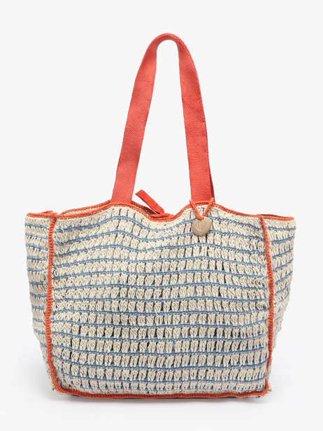 Schoudertas Over The Rainbow Katoen Le voyage en panier Blauw over the rainbow PM870