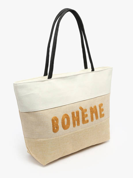 Schoudertas Plage Gerard pasquier Beige plage P25026 ander zicht 2
