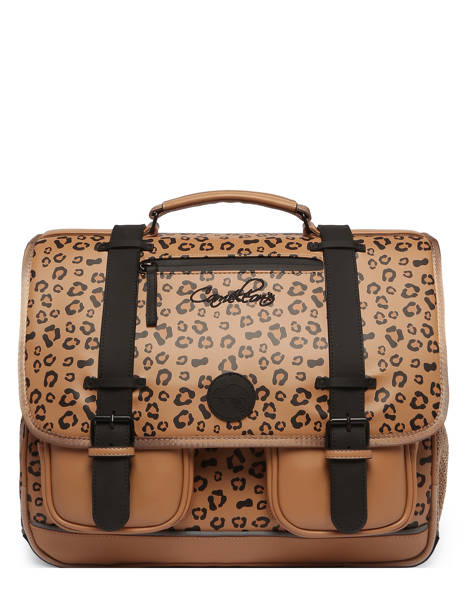 Boekentas Vintage North Cameleon Bruin vintage north CA41 ander zicht 7