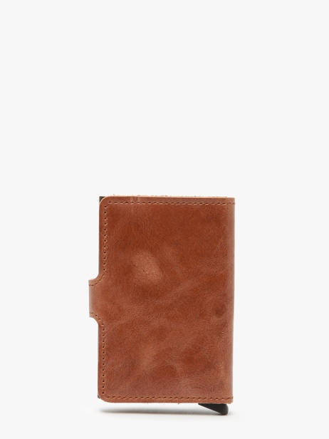 Kaarthouder Vintage Leder Secrid Bruin vintage MV ander zicht 3