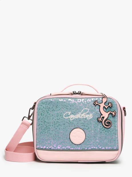 Lunchtas Cameleon Blauw vintage fantasy BL24