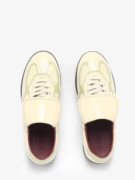 Sneakers Tb.490 Club Onix Cream Uit Leder Alohas Beige women 10082902 ander zicht 4
