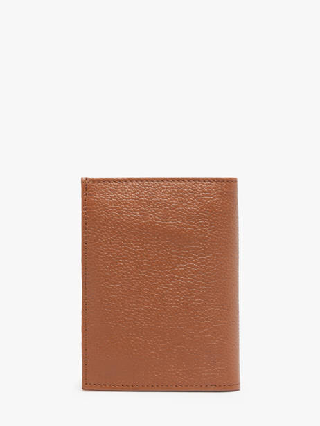 Portefeuille Madras Leder  Etrier Bruin madras EMAD247 ander zicht 3