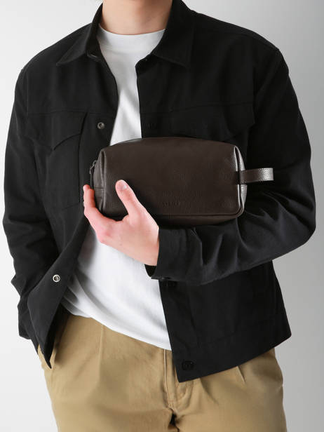 Toiletzak Flandres Leder Etrier Bruin flandres EFLA920M ander zicht 1