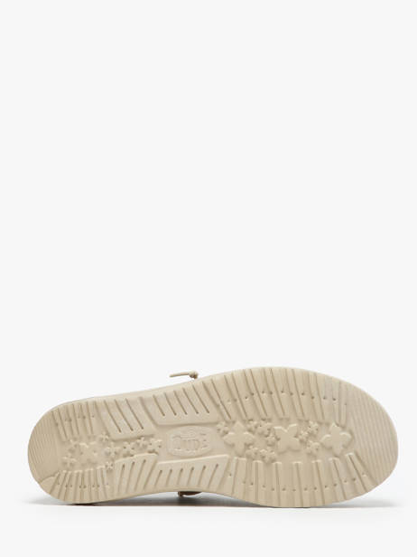 Mocassins Wally Braided Hey dude Groen men 4003 ander zicht 3