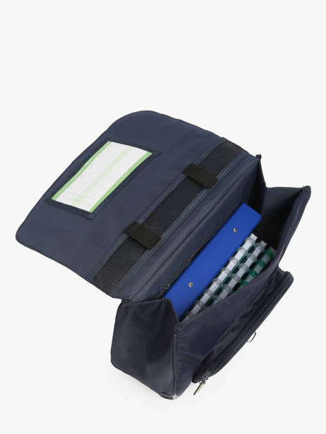 Boekentas 1 Compartiment Tann's Blauw les fantaisies g 35142 ander zicht 3