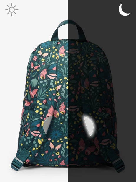 Rugzak 2 Compartimenten Tann's Groen les fantaisies f 63266 ander zicht 5