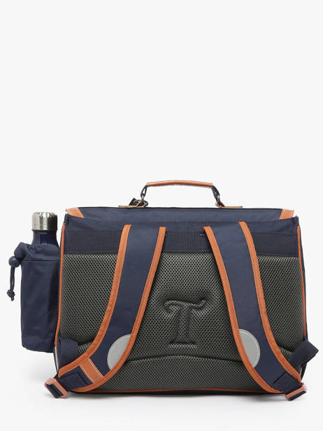 Boekentas 2 Compartimenten Tann's Blauw les fantaisies g 33111 ander zicht 4