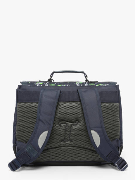 Boekentas 1 Compartiment Tann's Blauw les fantaisies g 35142 ander zicht 4