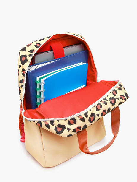 Rugzak Hello hossy Beige cool kids PADU ander zicht 3