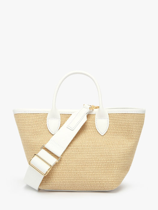Longchamp Le panier pliage perles Longchamp Wit