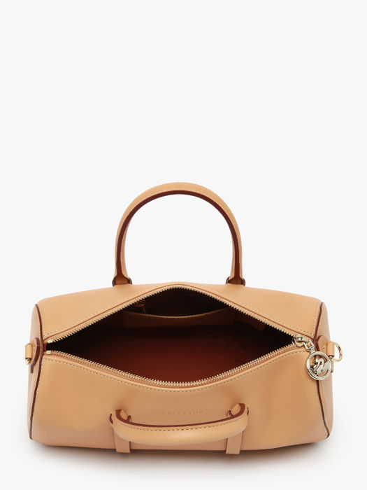 Longchamp Daylong chevron Handtas Bruin