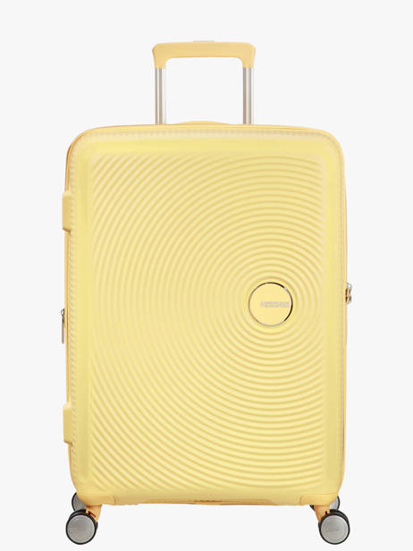 Harde Reiskoffer S Soundbox American tourister Geel soundbox 32G002