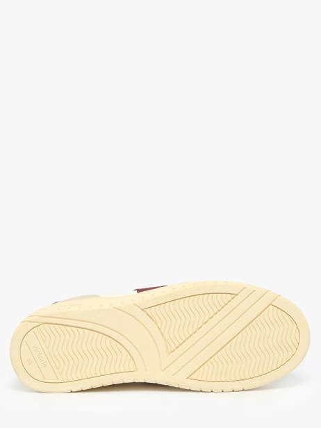 Sneakers Uit Leder Victoria Rood women 1257136 ander zicht 5