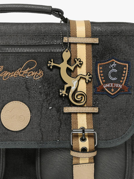 Lunchtas Cameleon Grijs vintage urban BL24 ander zicht 4