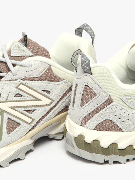 Sneakers 610 Uit Leder New balance Grijs boy ML610TE ander zicht 3