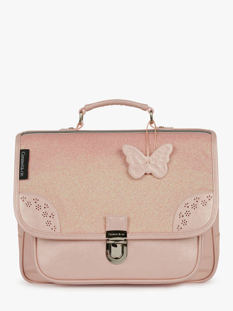 Boekentas 1 Compartiment Caramel et cie Roze boheme FI