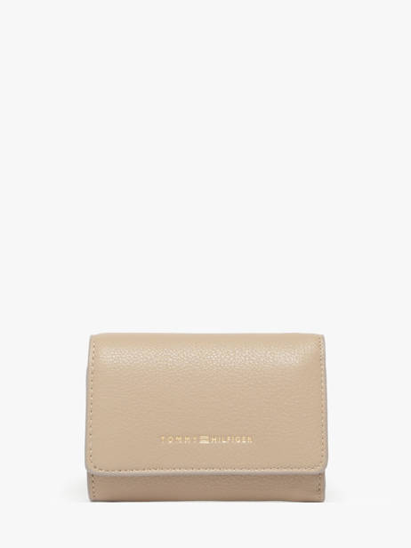 Portefeuille Tommy hilfiger Bruin th logotape AW17477