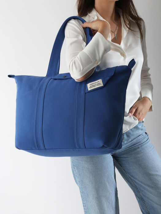 Longchamp Le pliage worker Schoudertas Groen