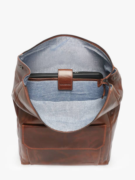 Rugzak Op Wieltjes Maverick Bruin the original MAVTO404 ander zicht 3