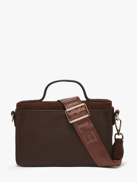 Cross Body Tas S Altesse Suede Etrier Bruin altesse suede EASU048S ander zicht 4