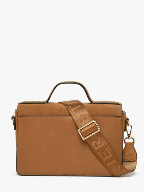 Cross Body Tas M Altesse Suede Etrier Bruin altesse suede EASU048M ander zicht 4