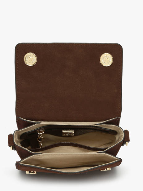 Cross Body Tas Xs Altesse Suede Etrier Bruin altesse suede EASU048X ander zicht 3