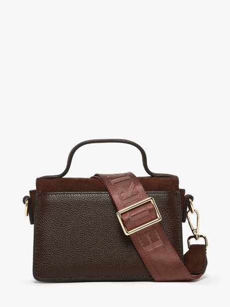 Cross Body Tas Xs Altesse Suede Etrier Bruin altesse suede EASU048X ander zicht 4