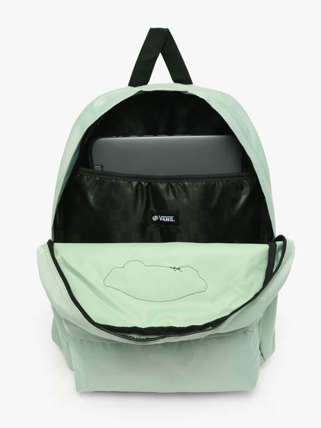 Rugzak 1 Compartiment Vans Groen backpack VN000H4Y ander zicht 2