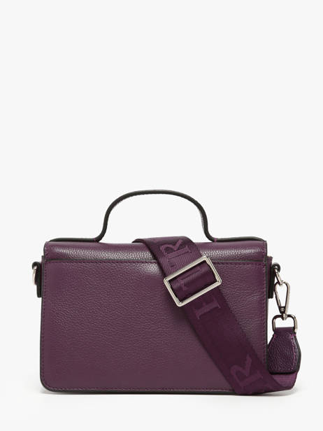 Cross Body Tas S Altesse Leder Etrier Violet altesse EALT048S ander zicht 4