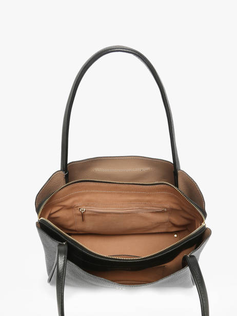 Schoudertas Ida Double Leder Lancaster Zwart ida double 85 ander zicht 3